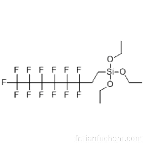 1H, 1H, 2H, 2H-perfluorooctyltriéthoxysilane CAS 51851-37-7